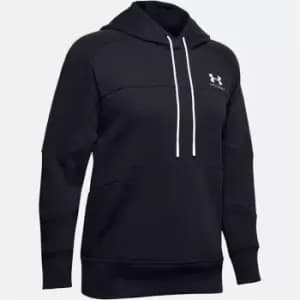 Under Armour Rival Block Colour Hoodie Ladies - Black