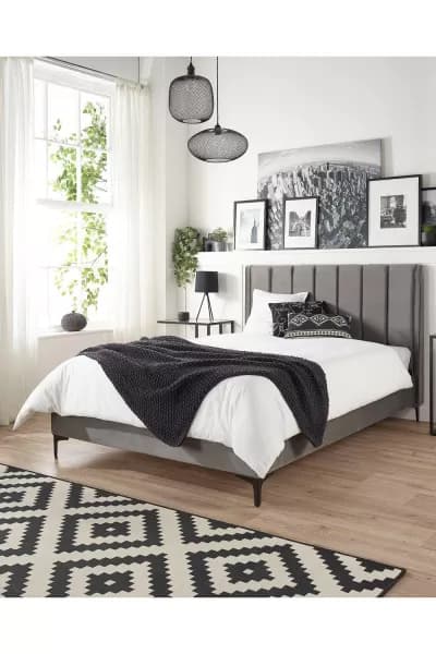 Phoebe Grey Bed Frame