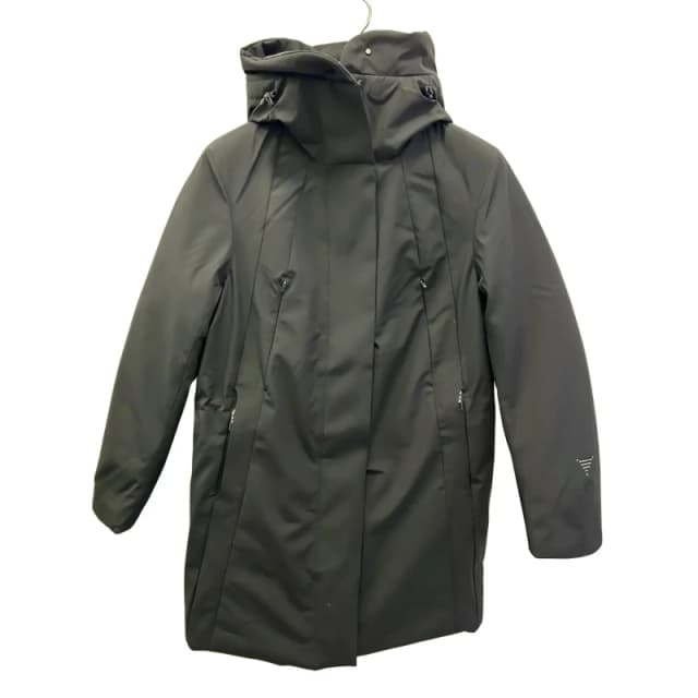 Krakatau Straight-cut long parka Krakatau Noir Male XS