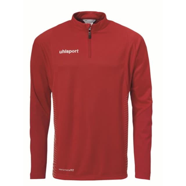 Uhlsport Score quarter Zip Top Adults - Red Red S