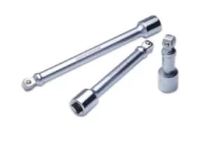 Laser Tools 2580 Wobble Bar Set 3/8"D 3pc Chrome Vanadium