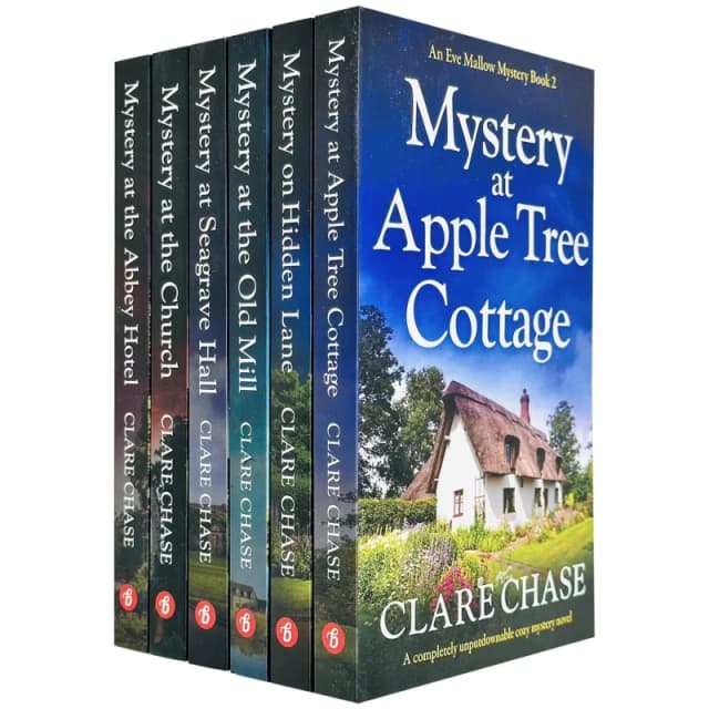 Clare Chase Eve Mallow Mystery Collection 6 Books Set Clare Chase Books