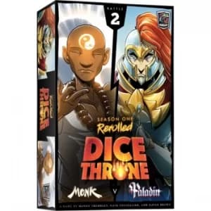 Dice Throne Season One Rerolled 2: Monk vs. Paladin Dice Game