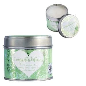 Said With Sentiment Congratulations Scented Candle 150g