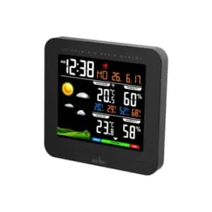 Acctim Wyndham Black Clock