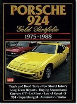 Porsche 924 Gold Portfolio 1975-1988 by R M Clarke Book