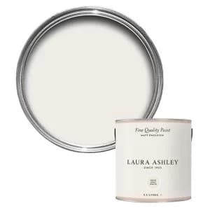 Laura Ashley Dove Grey White Matt Emulsion Paint, 2.5L