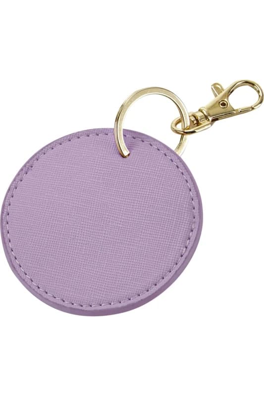 Bagbase Boutique Circular Leather-Look PU Keyclip in Lilac Lilac Unisex One Size