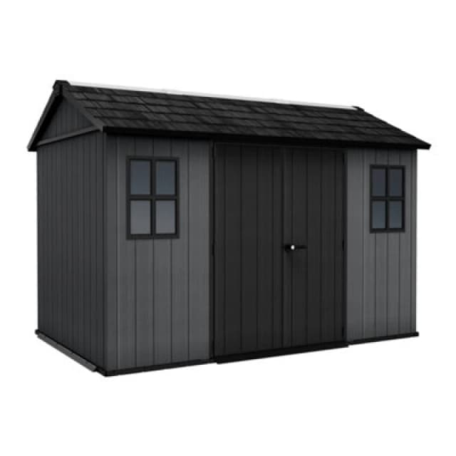 Keter Newton Plus Shed 1175 wide- STD, Grey 260268