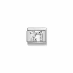 Nomination 330304/19 Composable CL SYMBOLS Steel Cubic Jewellery