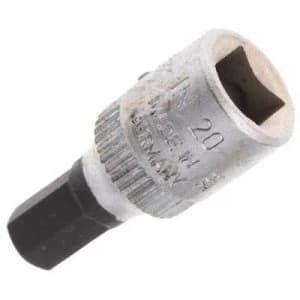 Gedore IN 20 6 6178490 Allen Screwdriver bit 6mm 1/4 (6.3 mm)