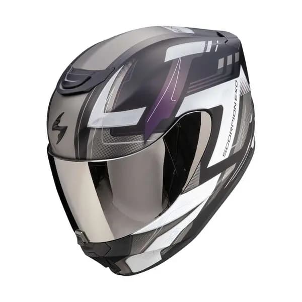 Scorpion EXO-391 Captor Matt Black Chameleon Full Face Helmet Size 2XL