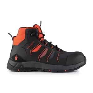 Scruffs Glide Safety Boot Black / Orange - Size 12 / 47