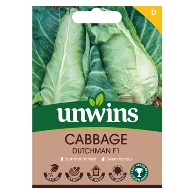 Unwins Cabbage (Pointed) Dutchman F1
