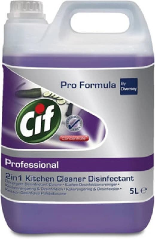 Cif Pro Formula SafeGuard 2 - in - 1 Cleaner Disinfectant 5Ltr (2 Pack)