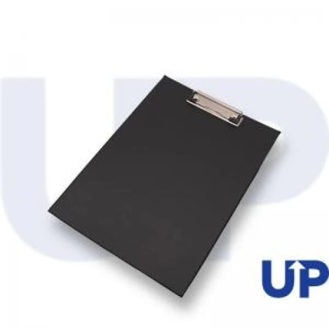 UP A4 PVC Clipboard Black (10)