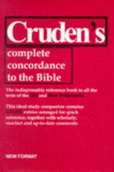 Crudens Concordance by Alexander Cruden Hardback
