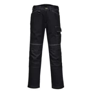 PW3 Mens Urban Work Trousers Black 28" 31"
