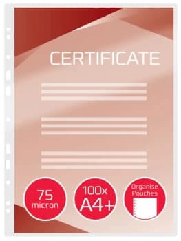 GBC Laminating Pouch A4 Filing 150micron Pack of 100