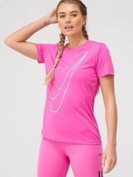 Nike Training Icon Clash Dry T-Shirt - Pink
