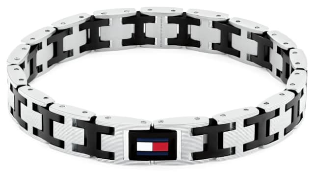 Tommy Hilfiger 2790684 H-Link Two-Tone Flag Stainless Steel Jewellery