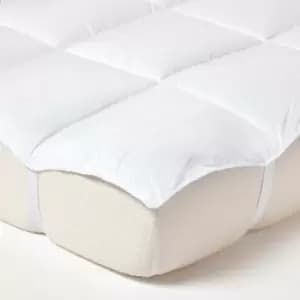 Super Microfibre Single Mattress Topper - Homescapes