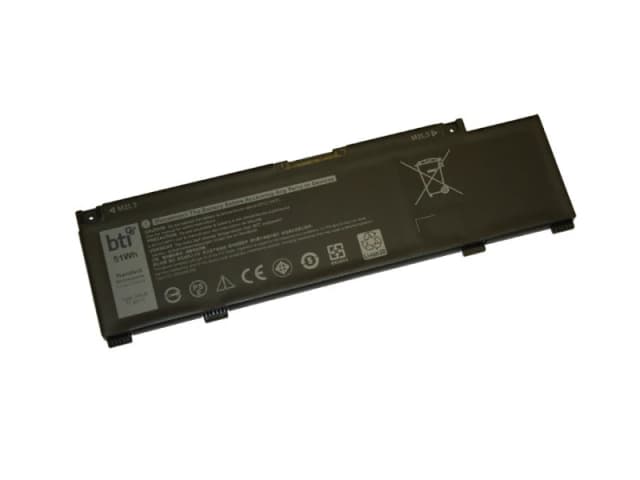 BTI BTI M4GWP compatible 51Wh 3-cell battery for DELL G3 3590 M4GWP-BTI