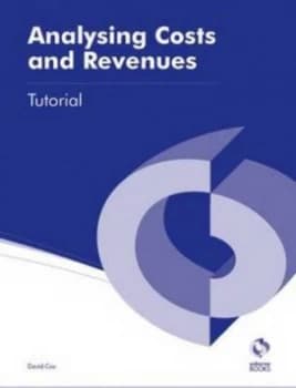 Analysing Costs and Revenues by David Cox Paperback