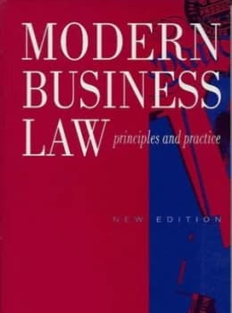 Modern Business Law by Jonathan Merritt Book