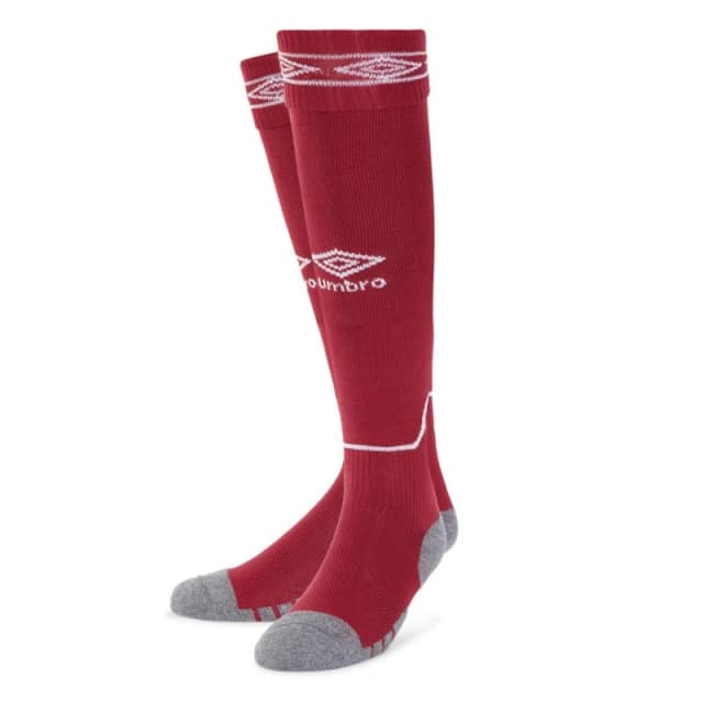 Umbro Umbro Men Diamond Football Socks in Scarlet Size: large Scarlet L Male 5063238257689
