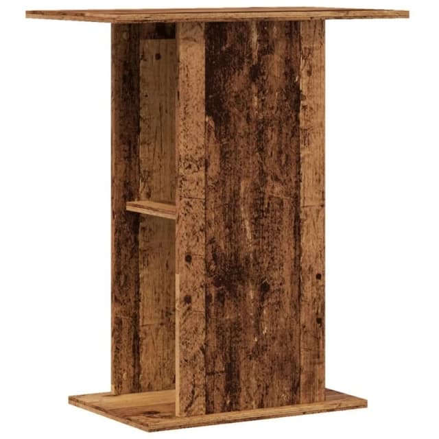 vidaXL Aquarium Stand Old Wood 36x60.5x72.5cm Engineered Wood, Brown 857288