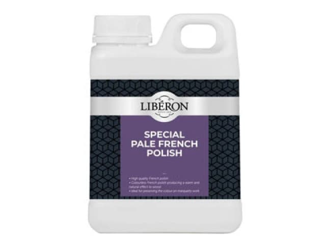 Liberon 'Special Pale French Polish 1 litre Clear unisex