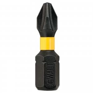 DEWALT Phillips Extreme Impact Torsion Screwdriver Bit PH2 25mm Pack of 5