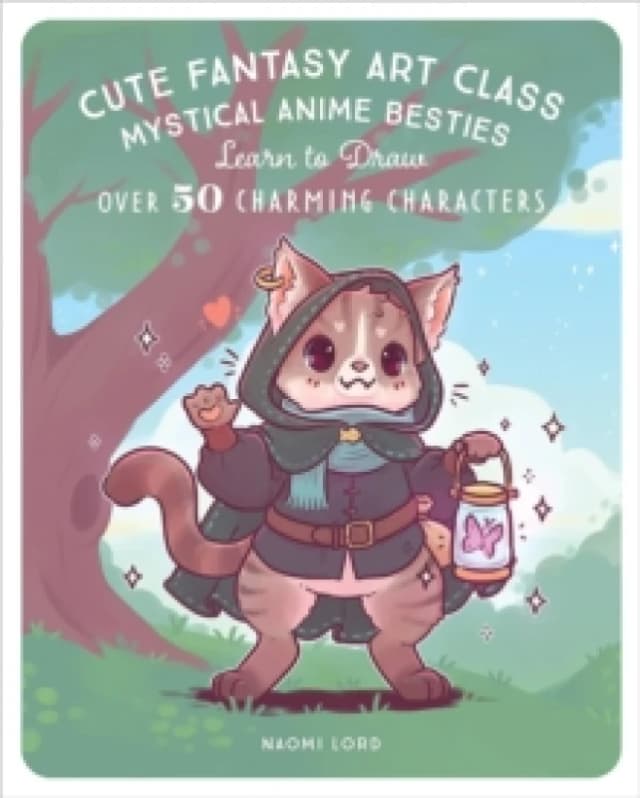 Cute Fantasy Art Class : Mystical Anime Besties - Learn to Draw over 50 Charming Characters Paperback / softback