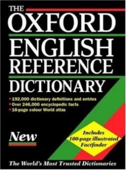 The Oxford English Reference Dictionary by Judy Pearsall and Bill Trumble Book