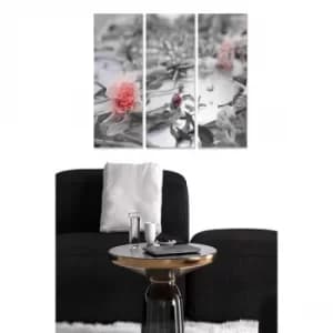 MDF7066383 Multicolor Decorative MDF Painting (3 Pieces)