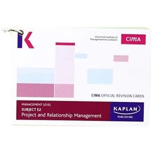 E2 PROJECT AND RELATIONSHIP MANAGEMENT - REVISION CARDS by KAPLAN PUBLISHING (Paperback, 2017)