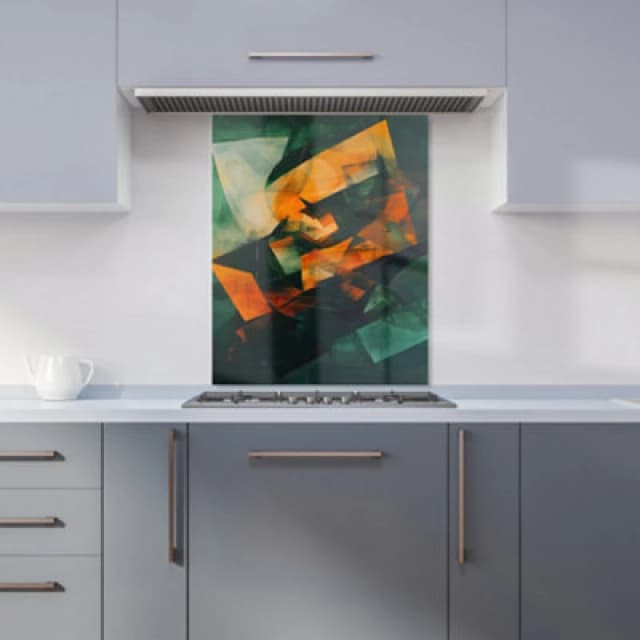 Warren Reed Designer Sharp Triangles Kitchen Splashback