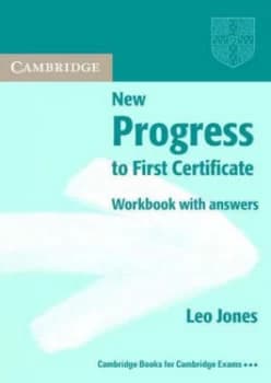 New Progress to First Certificate by Leo Jones Paperback