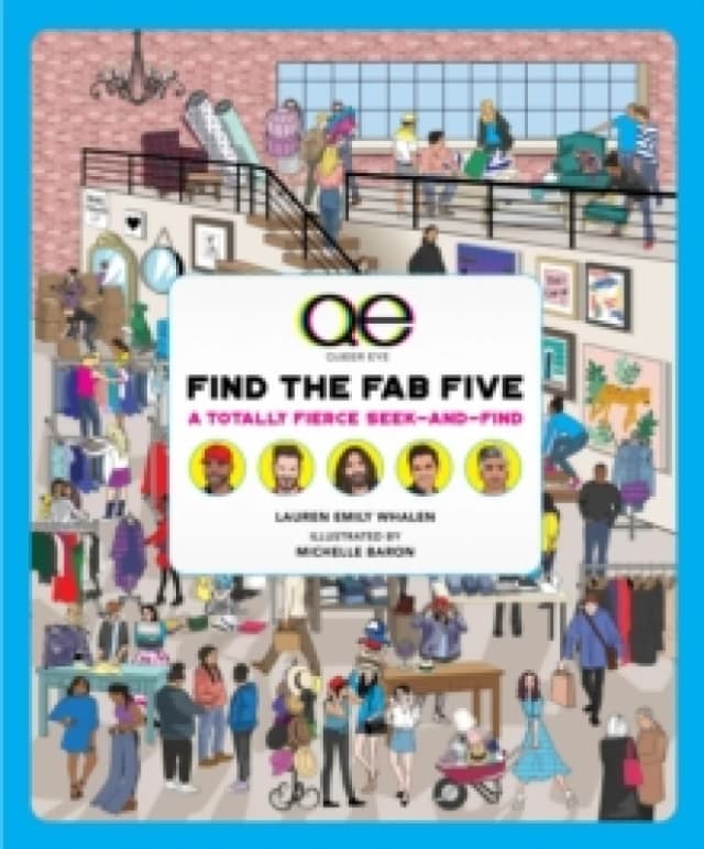 Queer Eye: Find the Fab Five. Hardback. By Lauren Emily Whalen Books
