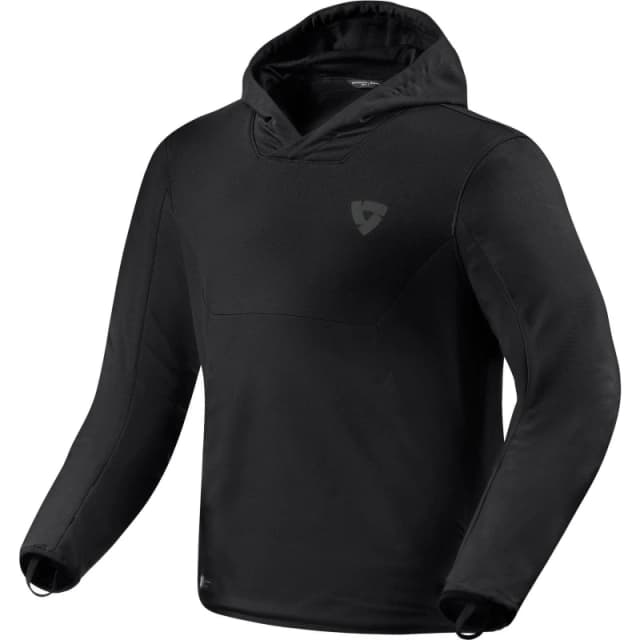 Rev It Andon Motorcycle Hoodie S Black Black