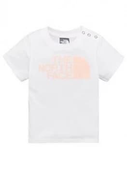 The North Face Infant Girls Easy T-Shirt - White