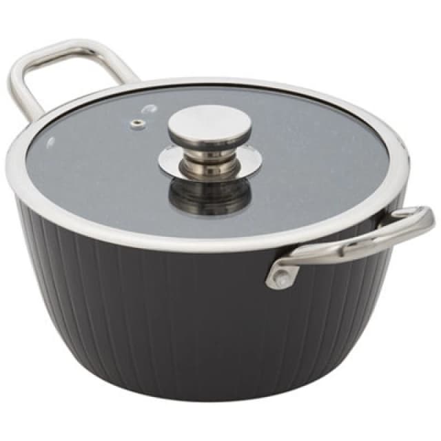 Judge Evertough Non-Stick Casserole 24Cm / 3.8L - Black