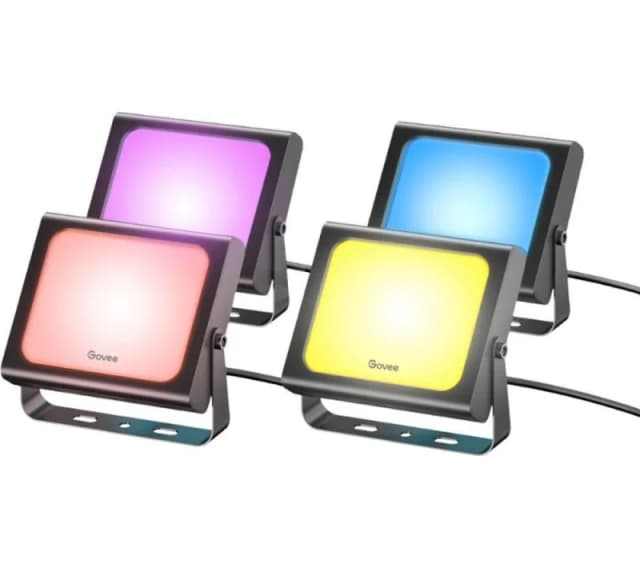 GOVEE H7060 RGBICWW LED Smart Flood Light - Pack of 4 6974316991472