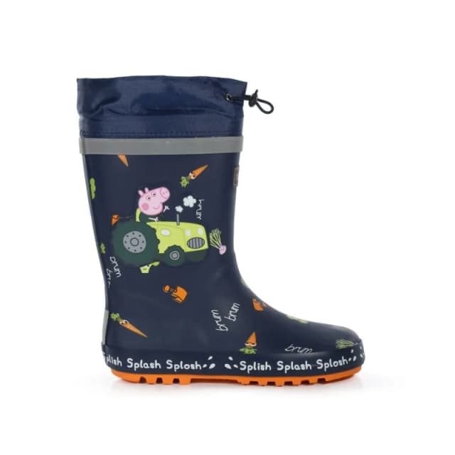Children's rain boots Regatta Peppa Pig Bleu Unisex 31