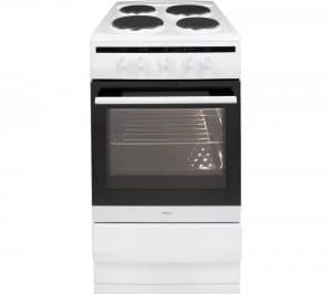 Amica 508EE1W Single Oven Electric Cooker