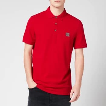 Hugo Boss Passenger Polo Shirt Bright Red Size M Men