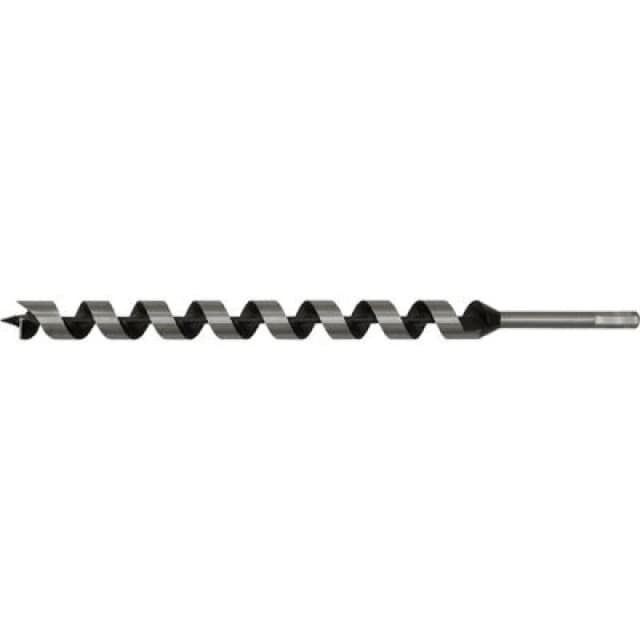Loops 28 x 460mm Hardened Auger Wood Drill Bit - Hexagonal Shank - Woodwork Timber Multi