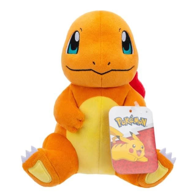 Pokemon Charmander Plush - 8-Inch Soft Plush with Authentic Details Plush Toys One Size Multi 94107299000