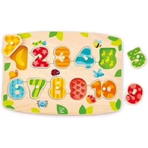 Hape Number Peg Puzzle